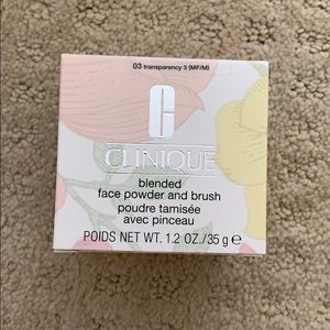 Clinique Blended Face Powder and Brush